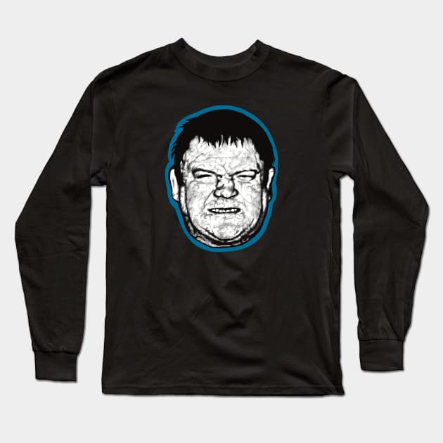 Dick The Bruiser Long Sleeve T-Shirt by Art from the Blue Room